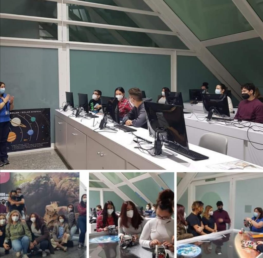 Taller de robòtica i hemisfèriec: Océanos.