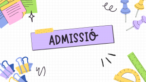 Admissió