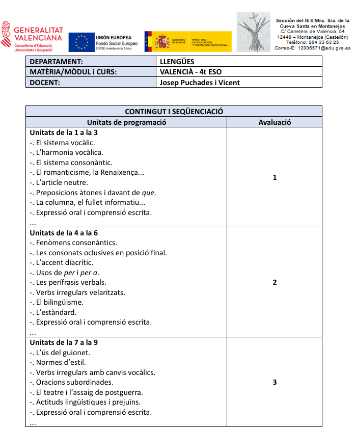 VLC 4 ESO 1