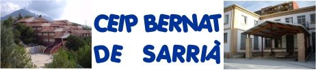 Logo CEIP BERNAT DE SARRIÀ